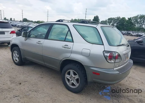 2002 Lexus Rx 300 из США, поврежденный, VIN JTJHF10U420267765